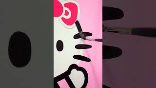 Painting Hello Kitty 🎨 [upl. by Daza]