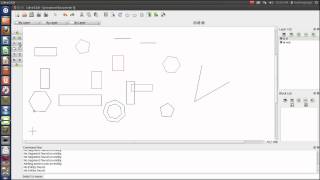 LibreCAD tutorial 8  polygons and select functions [upl. by Jaquelyn983]