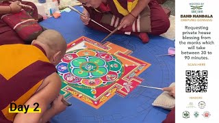 Sand Mandala Scared Tour 2023  Timelapse [upl. by Mccallion328]