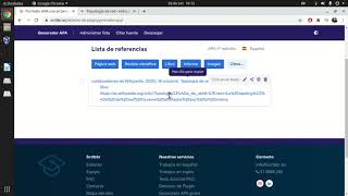 Cómo Realizar  Referencias Bibliografía  En Word y en aplicación Online  Normas APA [upl. by Icnarf]