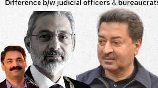 Difference bw judicial officers and bureaucrats Why army is hell bent  AhmadNoorani [upl. by Isador]