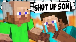 If Dads Took Over Minecraft [upl. by Myrle2]