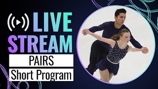 LIVE  Pairs Short Program  ISU World Junior Championships  Taipei City 2024  FigureSkating [upl. by Risa]