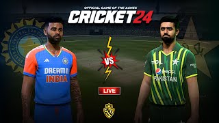 INDIA vs PAKISTAN T20 MATCH  Cricket 24 SMPLAYS shorts shortsfeed [upl. by Nahtanohj]