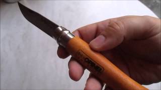 Opinel Nr9 Carbon  EDC Taschenmesser [upl. by Akibma]