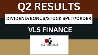 vls finance Q2 Results 2025  vls finance Results Today  vls finance Share Latest News [upl. by Finnegan]