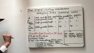 37 Passé composé VTT en néerlandais théorie et exemples [upl. by Onstad]