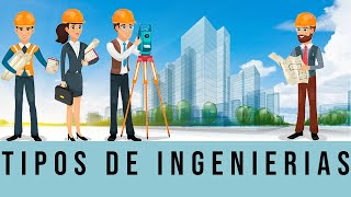 21 Tipos de Ingenierías  Carreras de Ingeniería explicadas [upl. by English67]