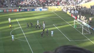 David Beckham  Free Kick Goal  Earthquakes VS Galaxy 6302012  Stanford [upl. by Clim963]