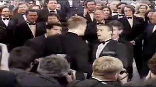 JeanClaude Van Damme vs Dolph Lundgren Cannes 1992 [upl. by Nomit778]