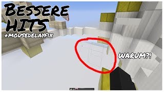 GENAUERE HITS in Minecraft geben Komplett legit Mousedelayfix Tutorial deutsch [upl. by Irovi]