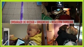 ECOGRAFÍA 8 SEMANAS EMBARAZO  RIESGO DE ABORTO  REACCIÓN FAMILIAR  ANNAISINSTA [upl. by Ainessey]