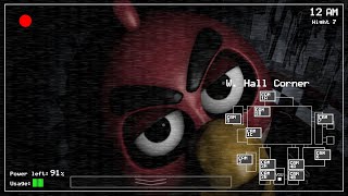 Adding Angry Birds to FNaF 1 Red added FNaF 1 Mods [upl. by Eanil]