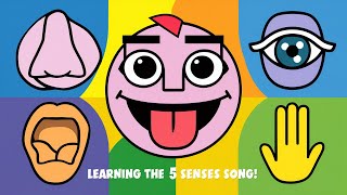 Learn the 5 Senses A Fun Educational Song for Kids [upl. by Eentihw546]