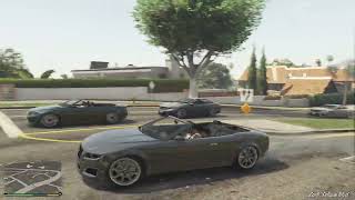 GTA 5 Customizacja Aut 5 Lampadati Felon GT Maserati GranCabrio X Jaguara XF [upl. by Nahshunn580]