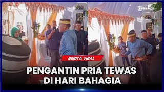 PENGANTIN PRIA TEWAS TERTUSUK BADIK SAAT PROSESI MANGARU [upl. by Awahsoj]