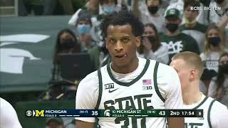 1292022  Michigan State 83 Michigan 67 [upl. by Margette]