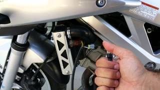 CoolAIR manual Radiator Fan Switch by SmartMoto  installation and function [upl. by Ruthie]