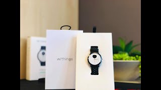 Withings Steel HR MultiSport hibrid okos óra unboxing [upl. by Chancellor]