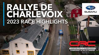 2023 Rallye de Charlevoix  Race Highlights  Canadian Rally Championship CRC [upl. by Mellitz]