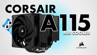 Corsair A115 CPU Air Cooler Review [upl. by Niwrek947]