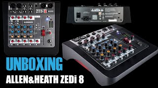 Allen amp Heath ZEDi8 Unboxing [upl. by Rede]