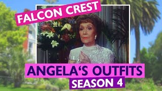 FALCON CREST Angelas Outfits Season 4 [upl. by Dawes573]