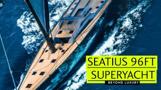 Tour the 96ft carbon superyacht Seatius from Southern Wind  Yachting World [upl. by Sabas]