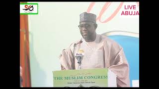 TMC ANNUAL LECTURE FCT ABUJA MUSLIM CONGRESS 2024 [upl. by Leahcam]