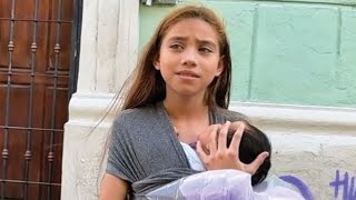 Le dí recompensa millonaria a niña de la calle honesta para salvar a su hermanito 😭 [upl. by Reppep788]