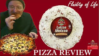 Pizza Review Brew Pub Lotzza Motzza Baked Pepperoni Frozen Pizza More Then One Bite Taste Test [upl. by Netsuj]