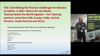 MST Talks Thorium Energy Abundance  J Kutsch [upl. by Enohsal388]