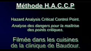 La méthode HACCP [upl. by Yrral]