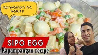 Matatakam Ka sa Sipo Egg Recipe sipoeggpinoyrecipevacation kalutongpinoy [upl. by Hayman]