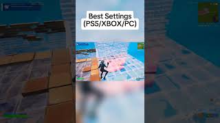 New Best Controller Settings PS5XBOXPC fortnite fortniteclips fortnitesettings [upl. by Oirtemed]