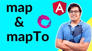 map amp mapTo operator of Rxjs  map operator in Angular [upl. by Dunton852]