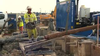 Work start again on Brightons Rampion windfarm [upl. by Rowney568]