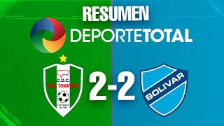 REAL TOMAYAPO 22 BOLÍVAR  RESUMEN DEPORTE TOTAL [upl. by Fowkes]