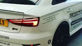 Audi S3 2017 Stage 3 Turbo Technics over run crackles Mrc Tuning  CM Tuning [upl. by Essila866]