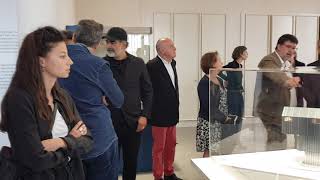 Inauguration de la maison du projet du Musée dHistoire Maritime de SaintMalo [upl. by Bonina]