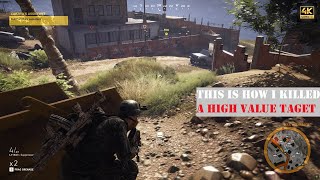 This is how I Eliminated A HighValue Target in Wildlands 4K UHD ULTRA SETTINGS Gameplay ghostrecon [upl. by Eojyllib707]