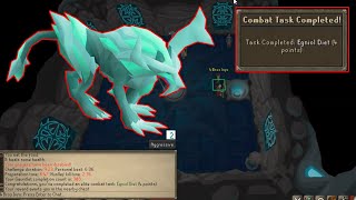 Egniol Diet Elite Combat Achievement Task OSRS [upl. by Uno]