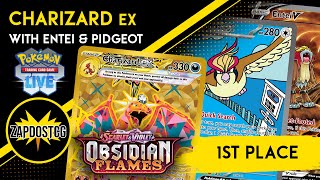 1st Place Charizard ex Pidgeot ex Deck From Brazil Pokemon TCG [upl. by Lednar]