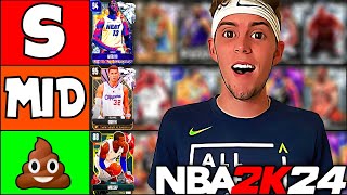 BEST POWER FORWARDS TIER LIST NBA 2K24 MyTEAM [upl. by Cargian252]