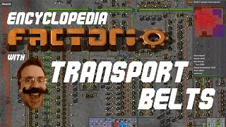 Encyclopaedia Factorio  Transport Belts Splitters and Underground Belts [upl. by Tseng132]