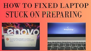 Fixed windows Laptop Stuck on LoadingWhy Computer Stuck on Preparing computer Signlenovohanging [upl. by Onilatac530]