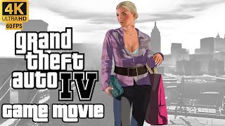 GTA IV  All Cutscenes Game Movie 4K Ultra 60 fps [upl. by Oremodlab228]