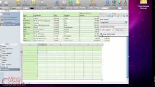 Numbers 09 Tables  Cells and Borders Pt 1 [upl. by Cherilynn]