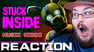 STUCK INSIDE Feat The Living Tombstone amp Kevin Foster  Black Gryph0n amp Baasik FNAF REACTION [upl. by Anairdna]