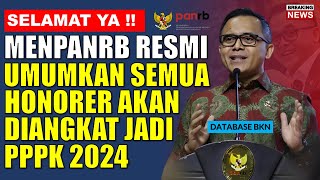 RESMI  SEMUA HONORER AKAN DIANGKAT JADI PPPK TAHUN 2024 [upl. by Zippora]